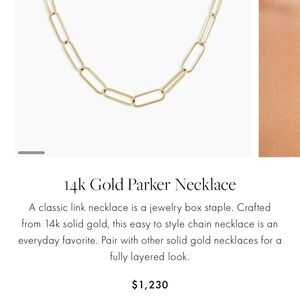 Gorjana Gold Parker Necklace